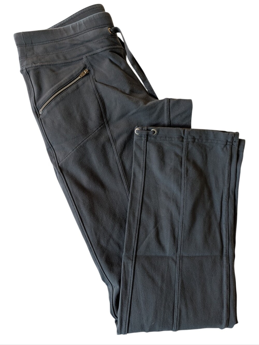 Athleta Dipper Pants Small Petite SP Gray Yoga Hiking Commute Lounge Trousers - Picture 4 of 10